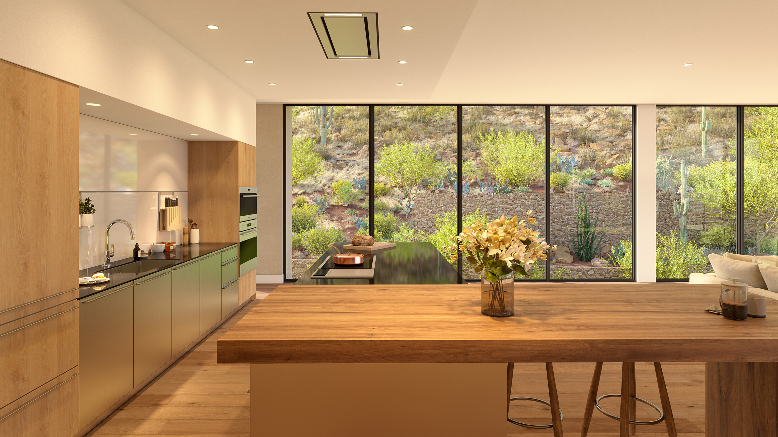 bulthaup kitchens exemplifying precision modern design while evoking a warm, inviting ambiance.